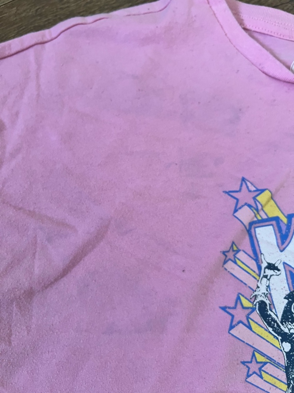 Pink Floyd Lavender Band Tee with Black Print - Picture 7 of 12